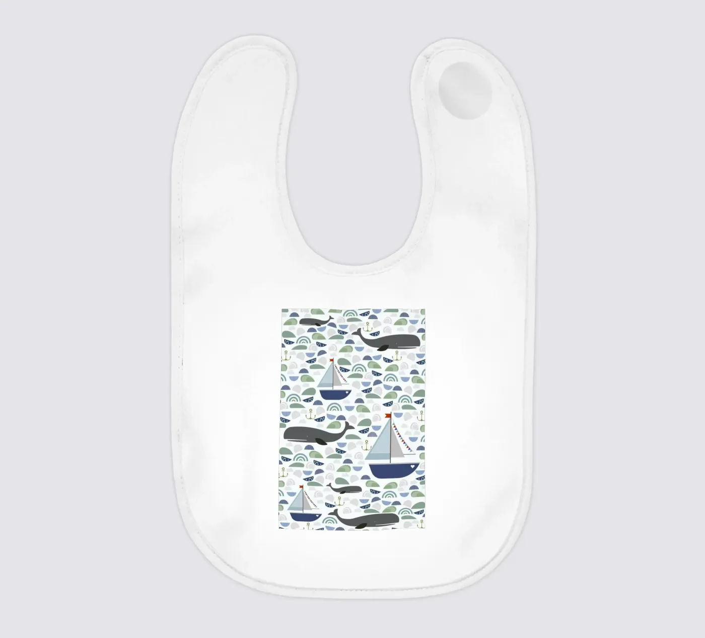 Whale bavaglino da Sabrina Ziegenhorn