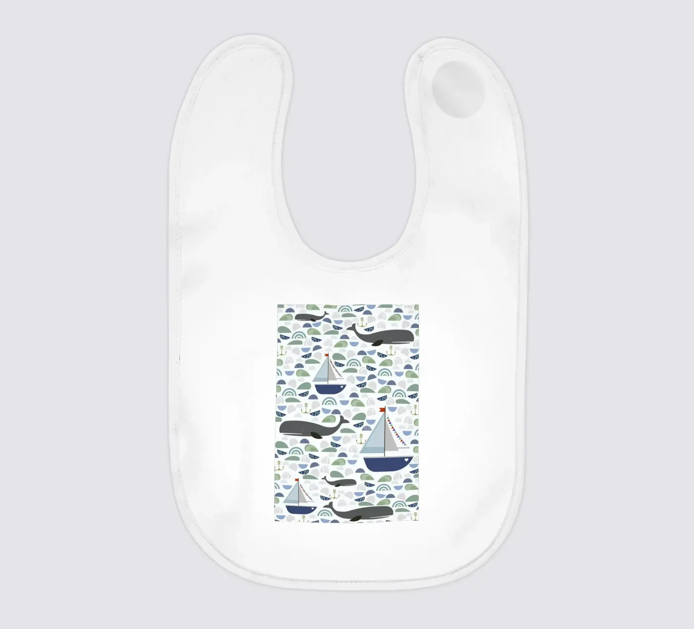 Whale bavaglino da Sabrina Ziegenhorn