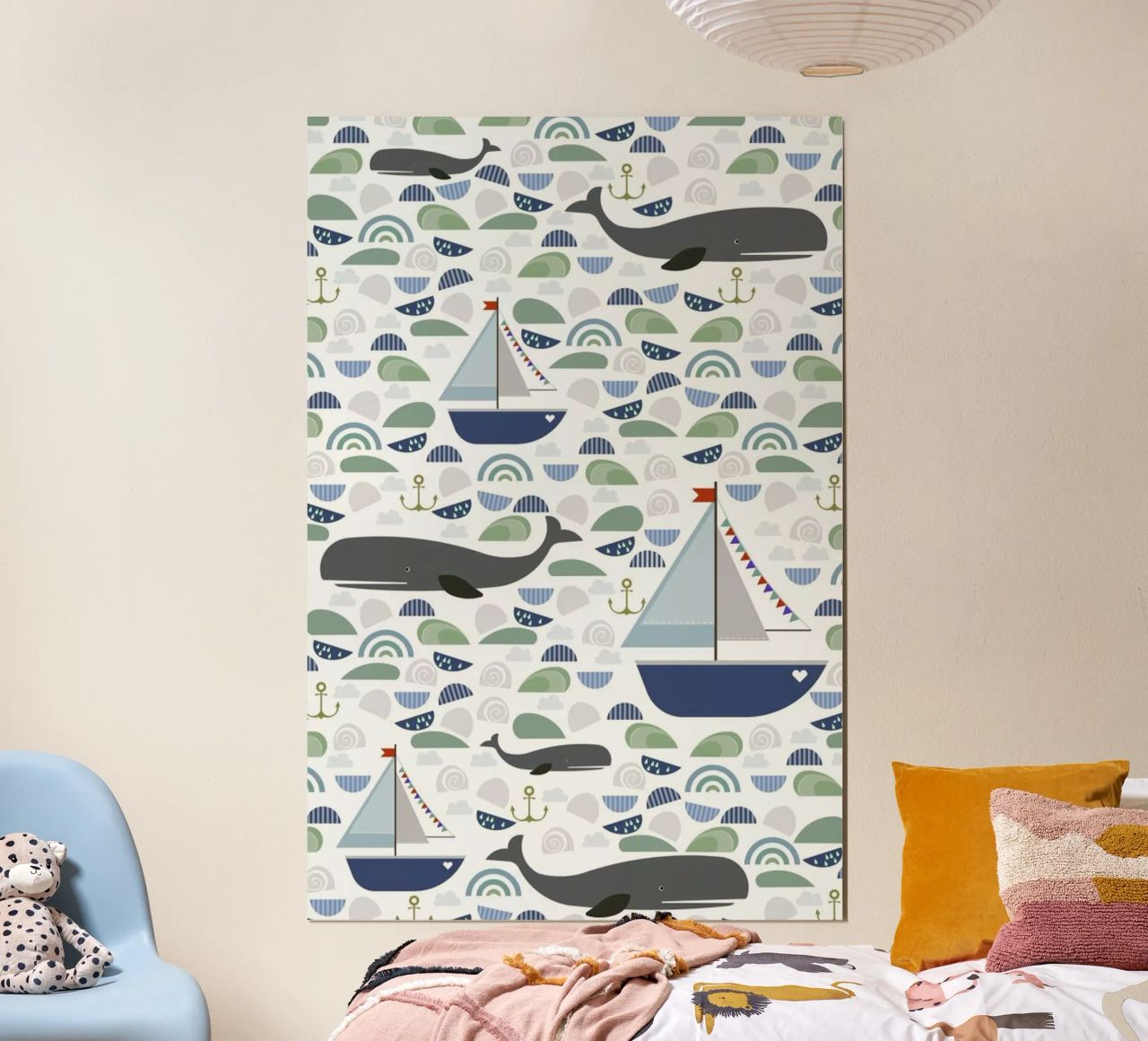 Whale poster da Sabrina Ziegenhorn