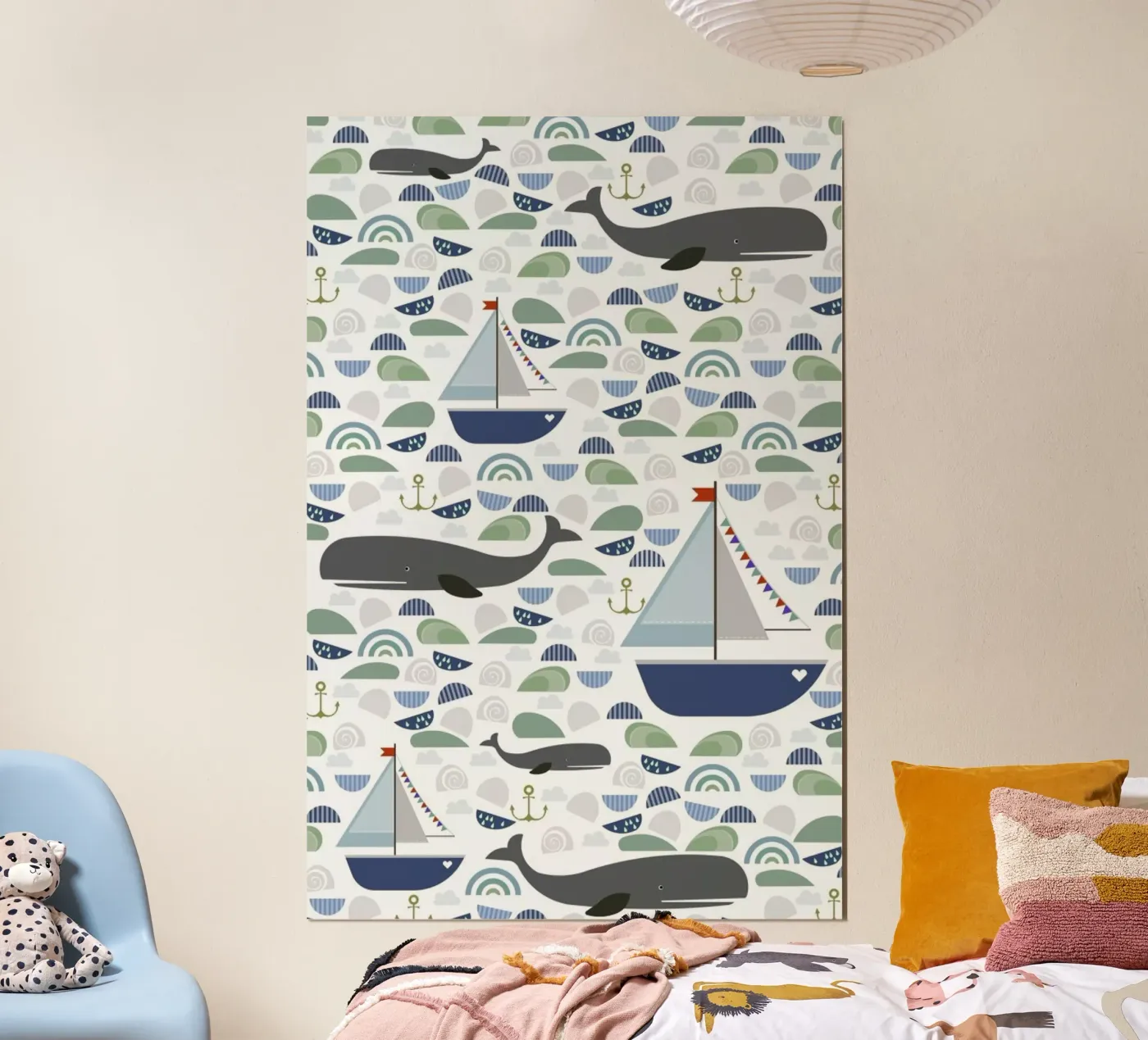 Whale poster da Sabrina Ziegenhorn