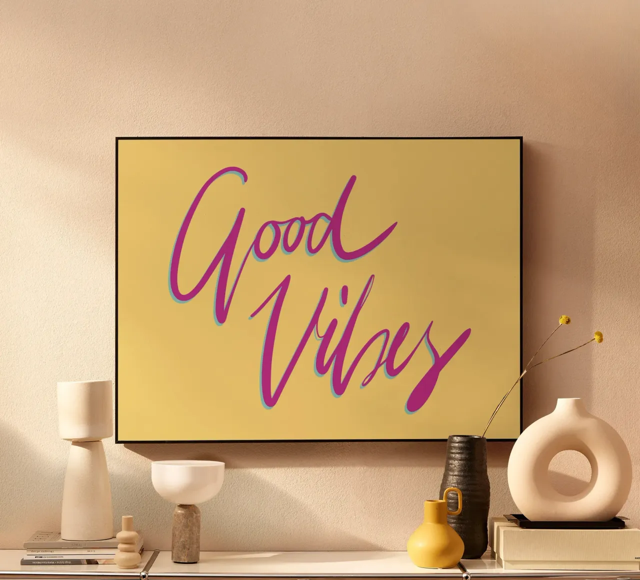 Good Vibes plexiglass da All Colours