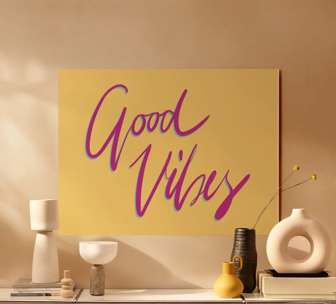 Good Vibes plexiglass da All Colours