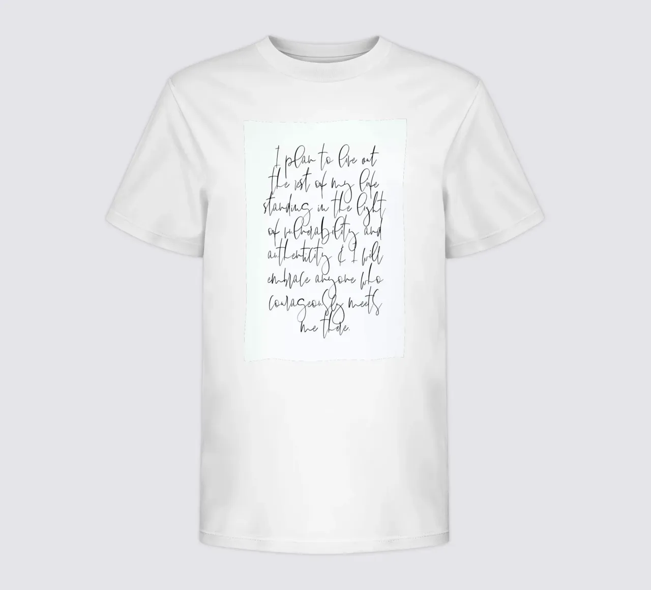 Authenticity t-shirt bambini da Honeymoon Hotel