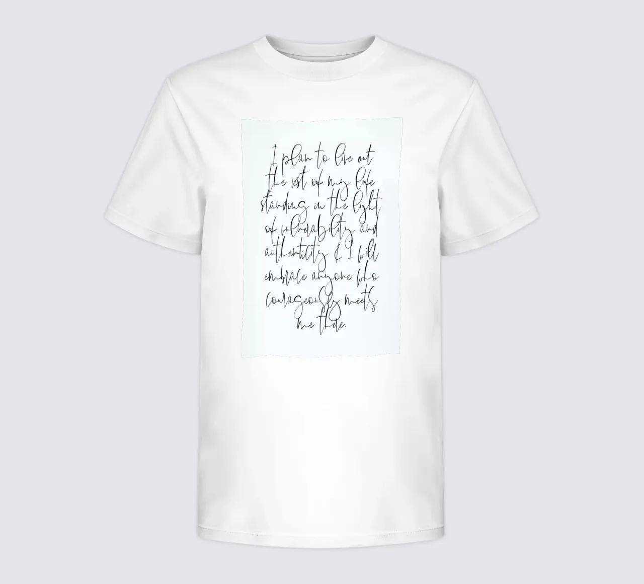 Authenticity t-shirt bambini da Honeymoon Hotel