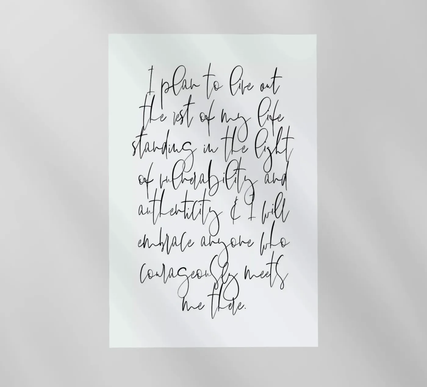 Authenticity pellicola backlit da Honeymoon Hotel