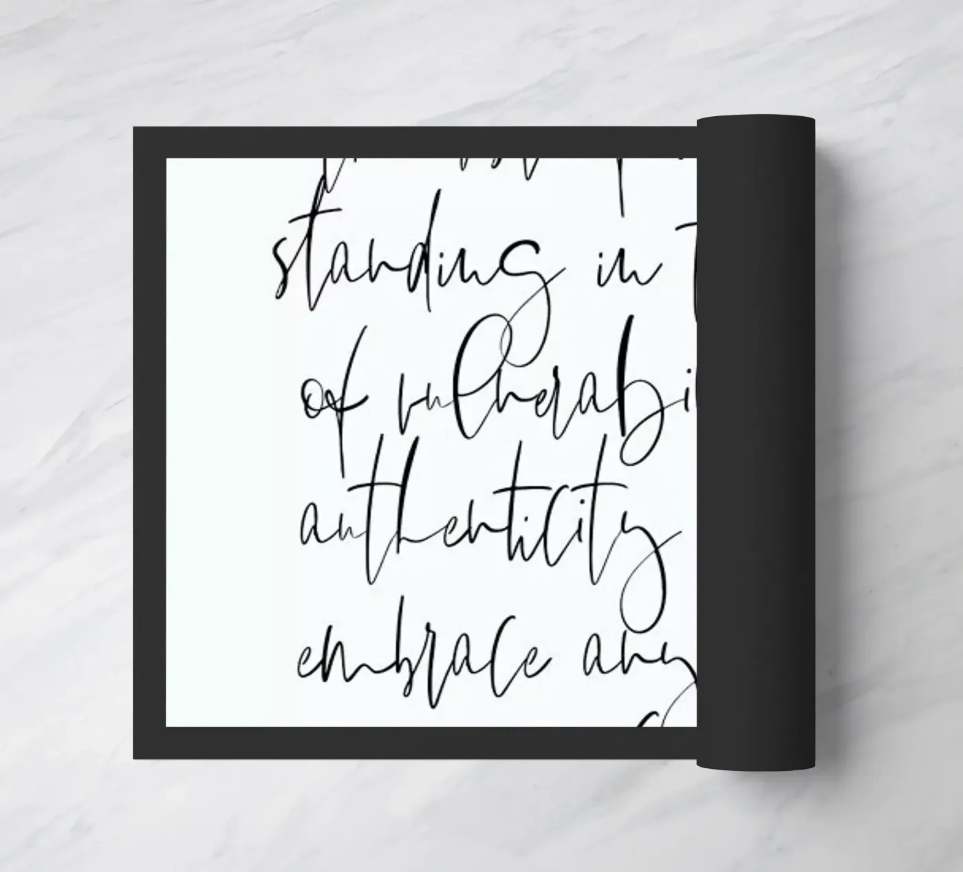 Authenticity doormat by Honeymoon Hotel