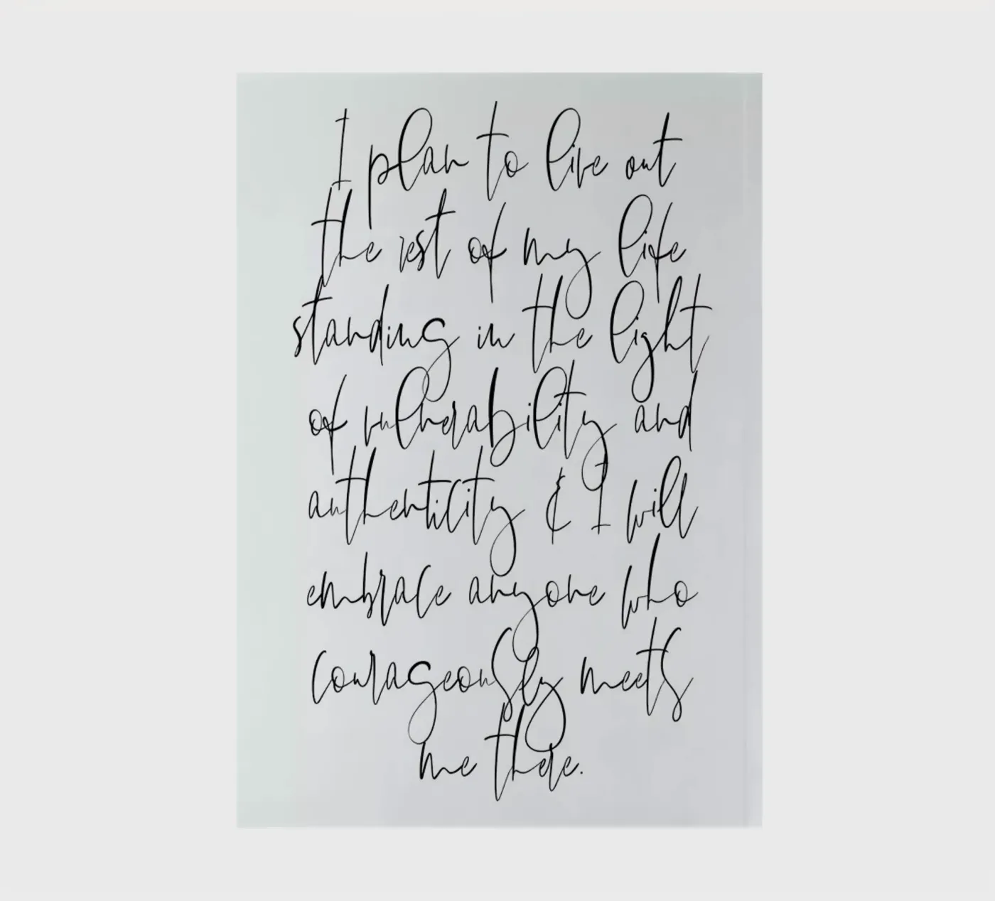 Authenticity notebook by Honeymoon Hotel