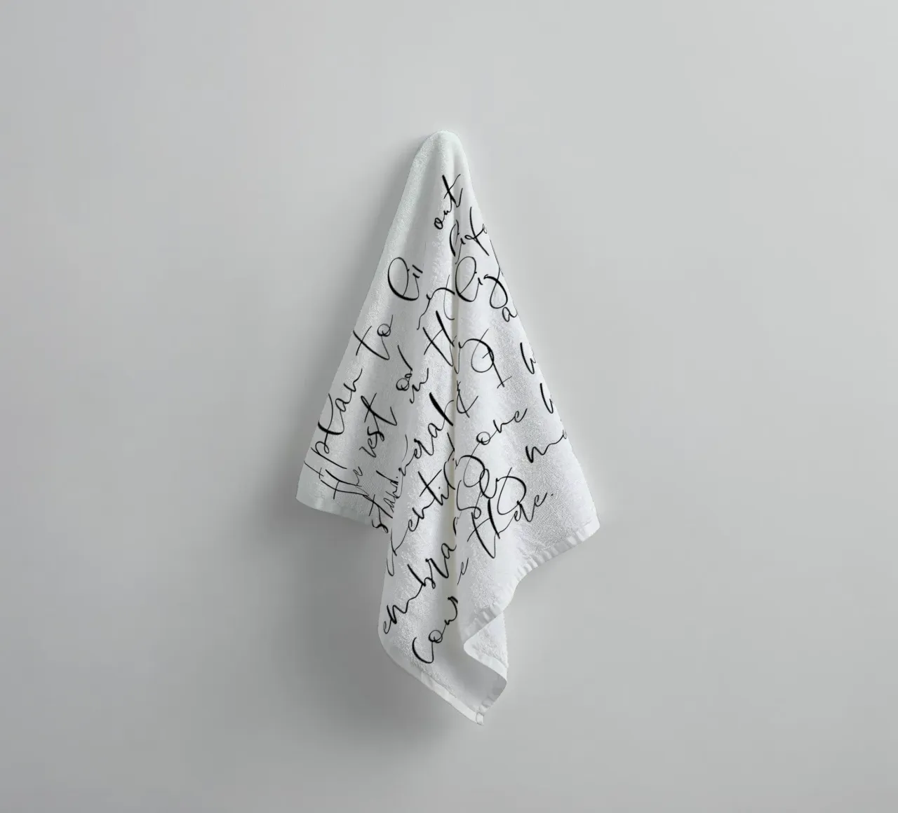 Authenticity towel by Honeymoon Hotel