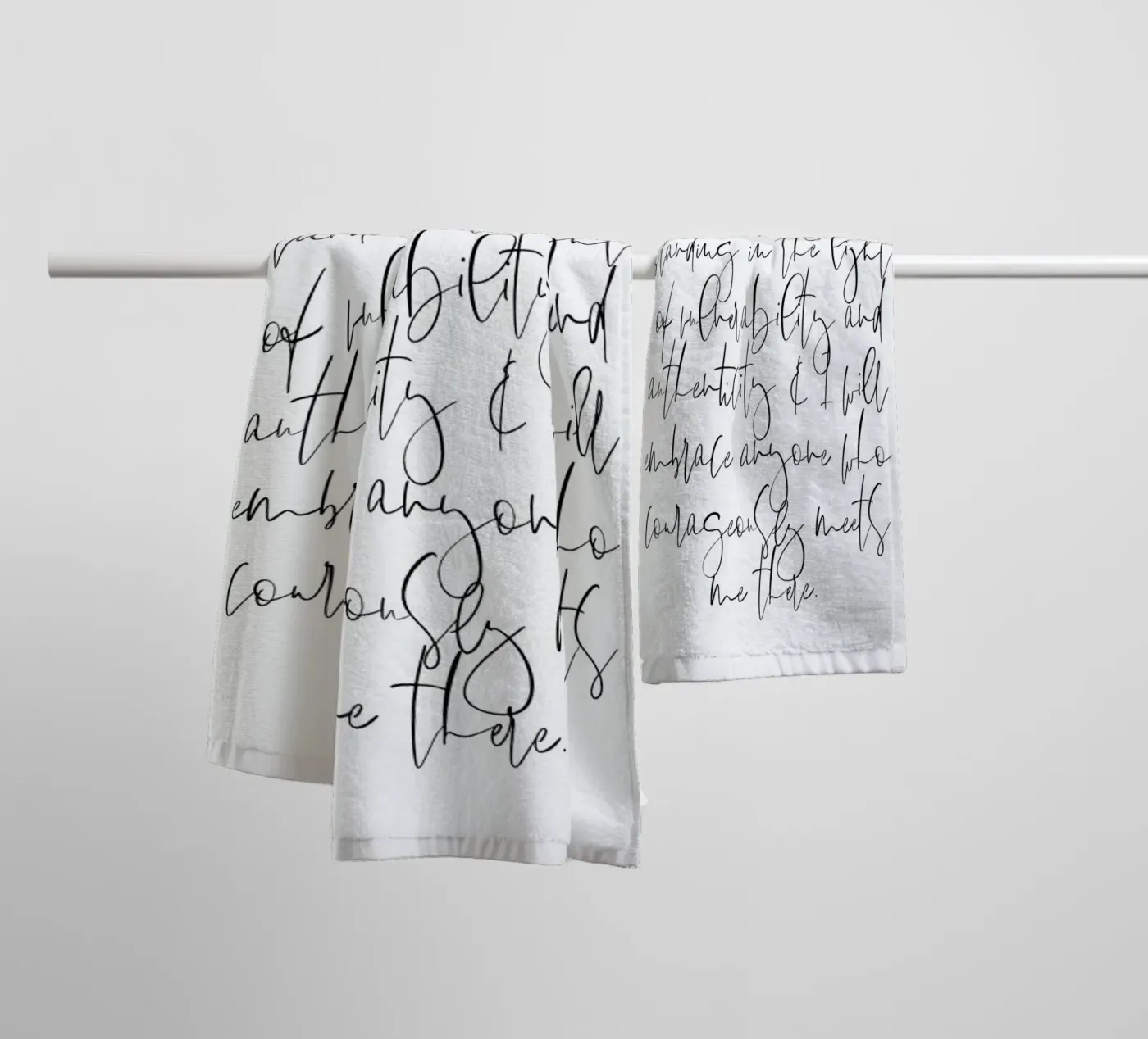 Authenticity towel by Honeymoon Hotel