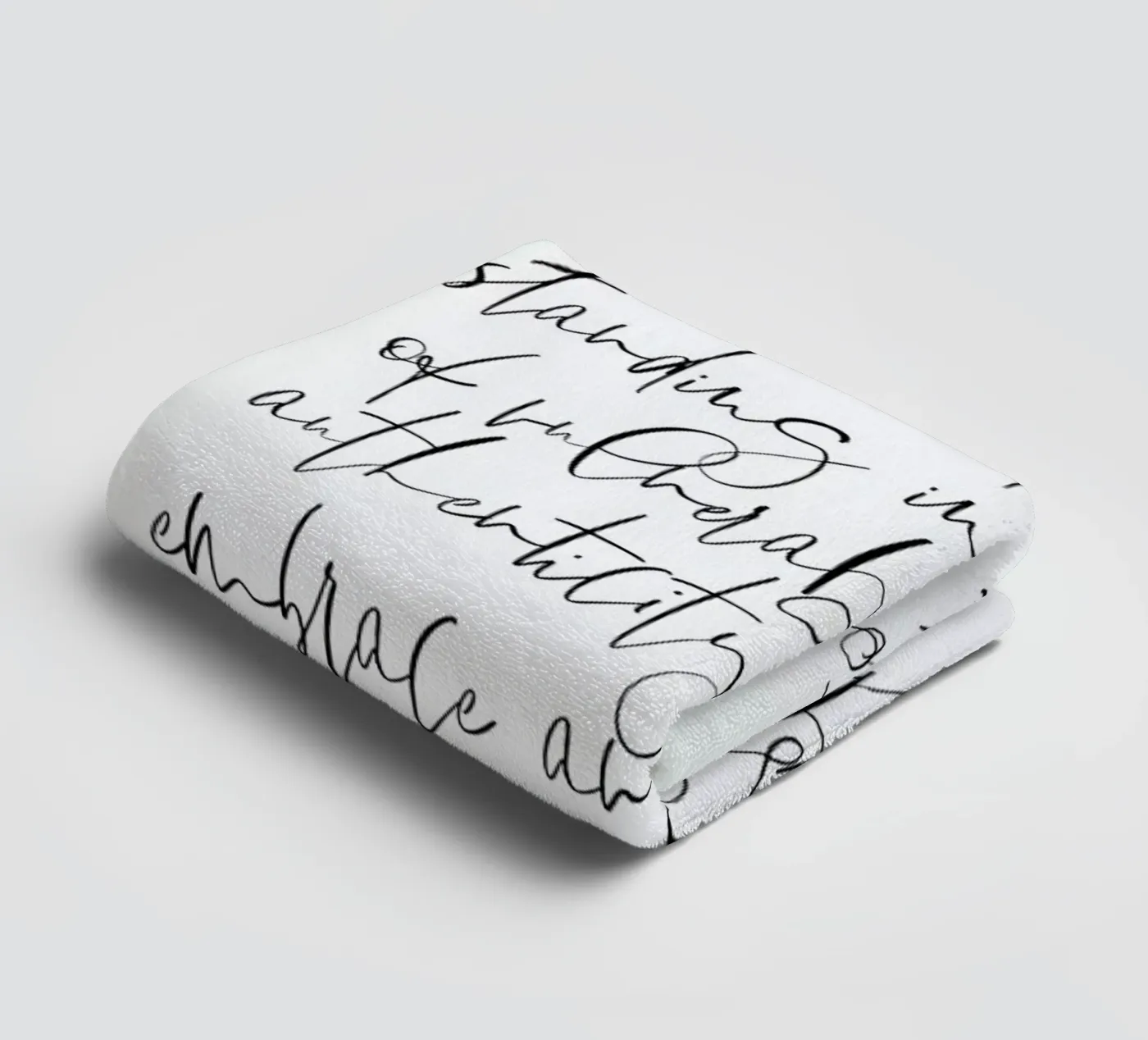 Authenticity towel by Honeymoon Hotel