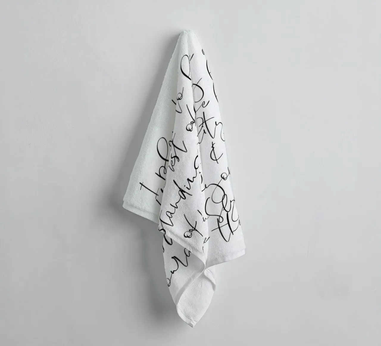 Authenticity towel by Honeymoon Hotel