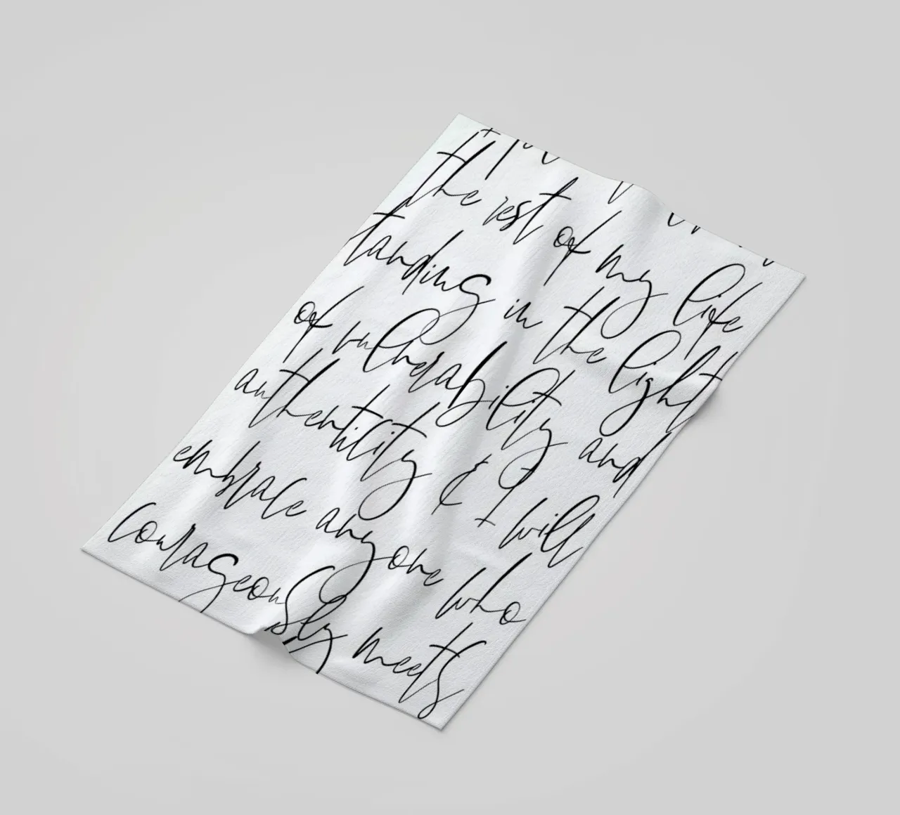 Authenticity strandhanddoek van Honeymoon Hotel