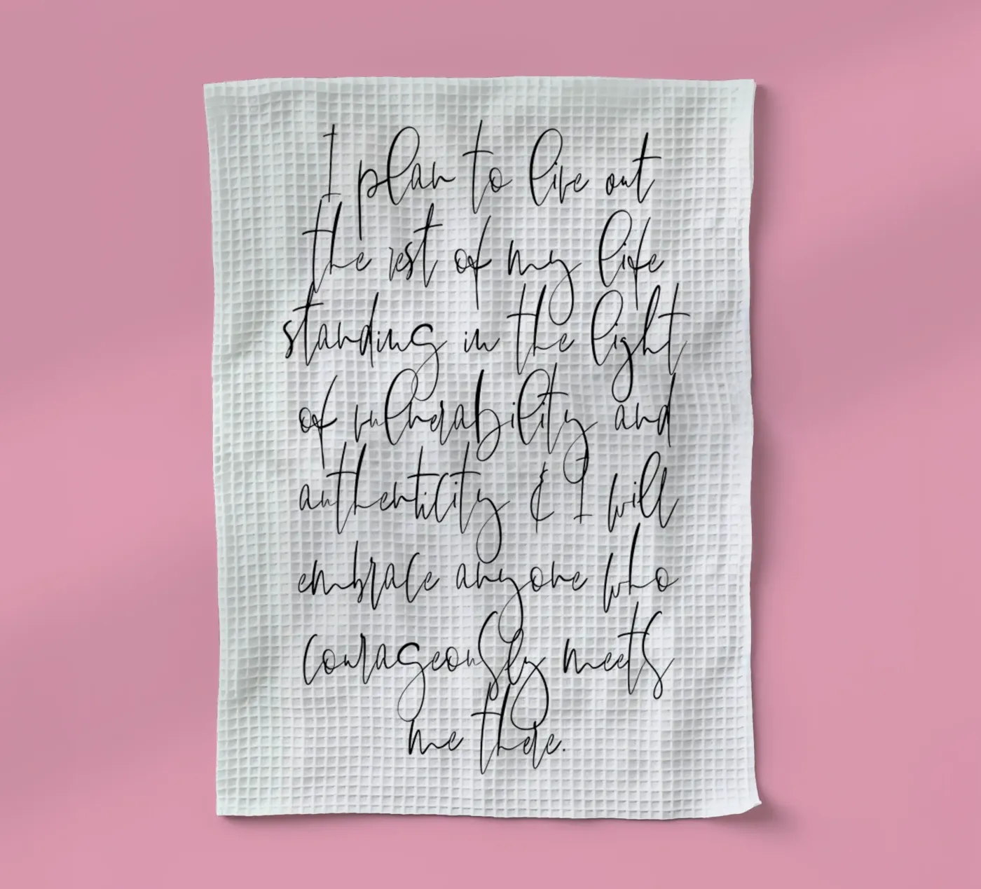 Authenticity theedoek van Honeymoon Hotel