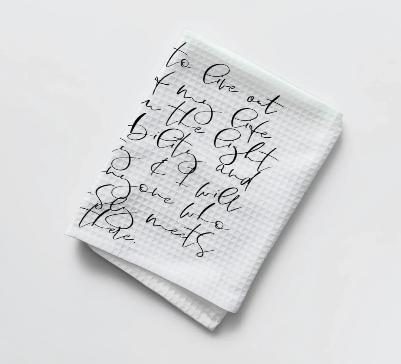 Authenticity theedoek van Honeymoon Hotel