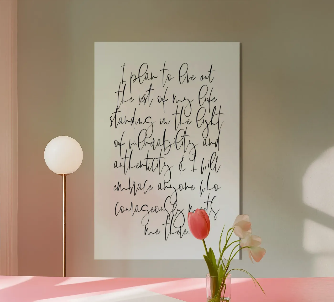 Authenticity plexiglas de Honeymoon Hotel