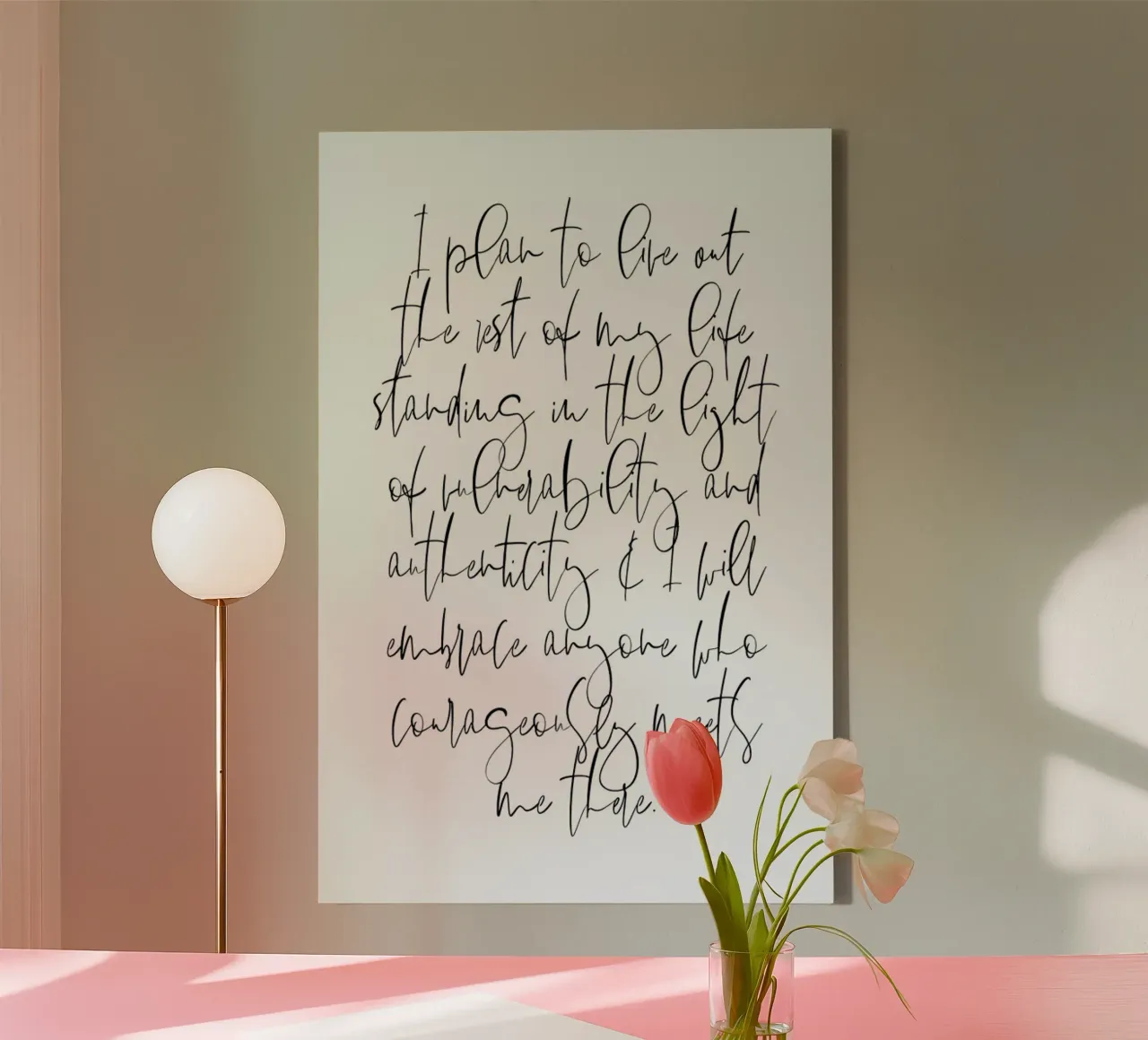 Authenticity canvas by Honeymoon Hotel