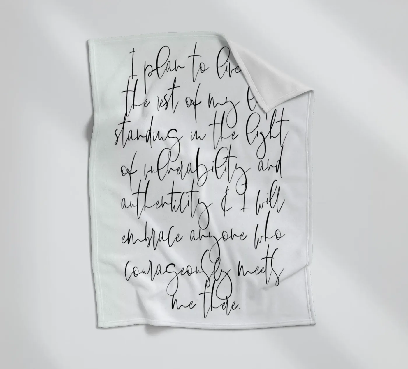 Authenticity Fleecedecke von Honeymoon Hotel