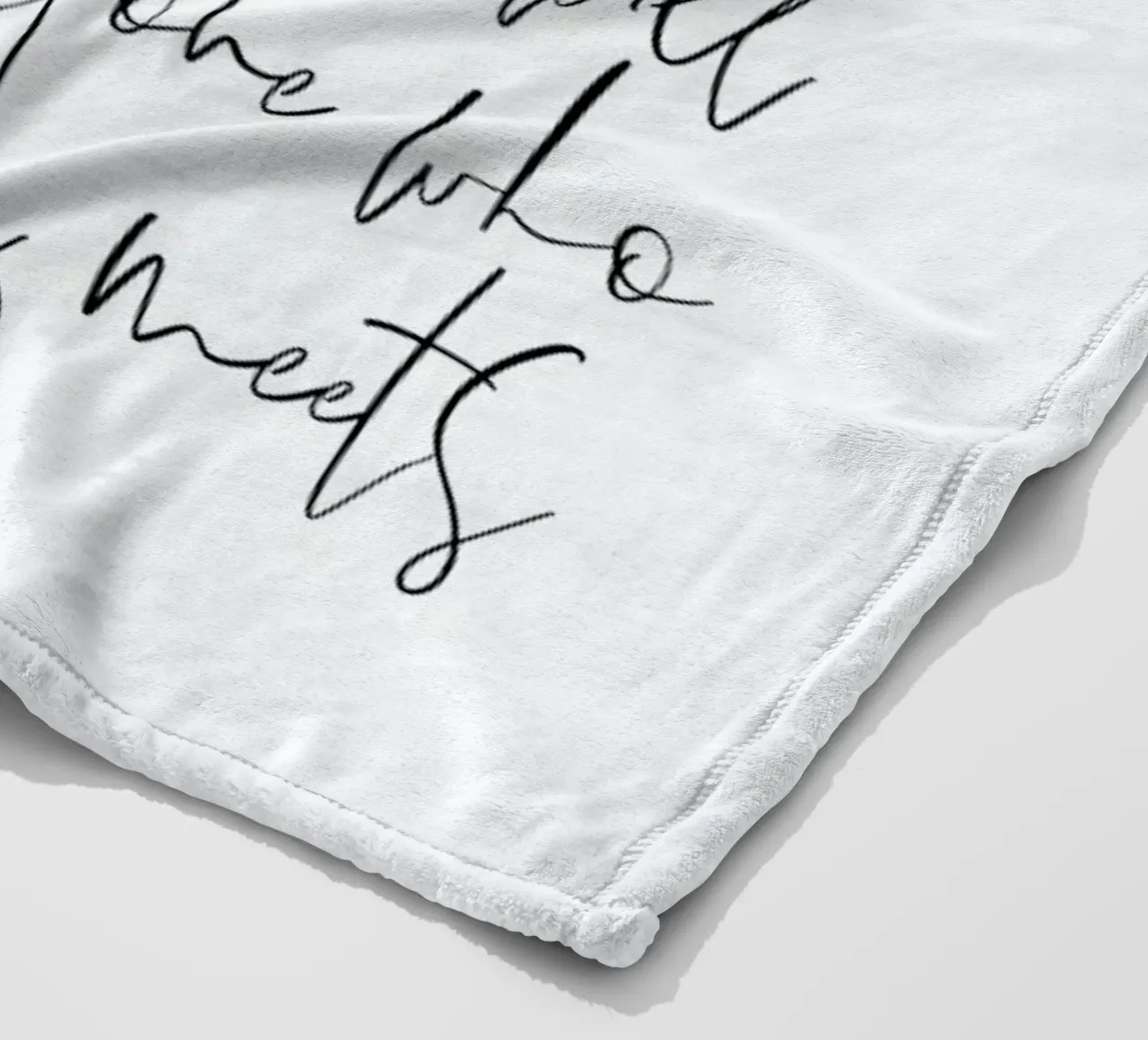 Authenticity fleece blanket by Honeymoon Hotel