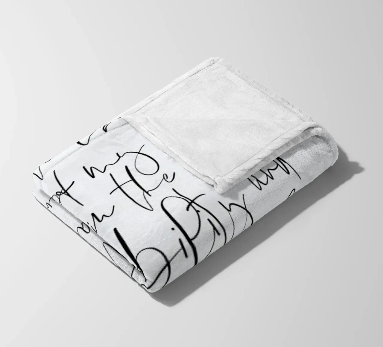 Authenticity fleece blanket by Honeymoon Hotel