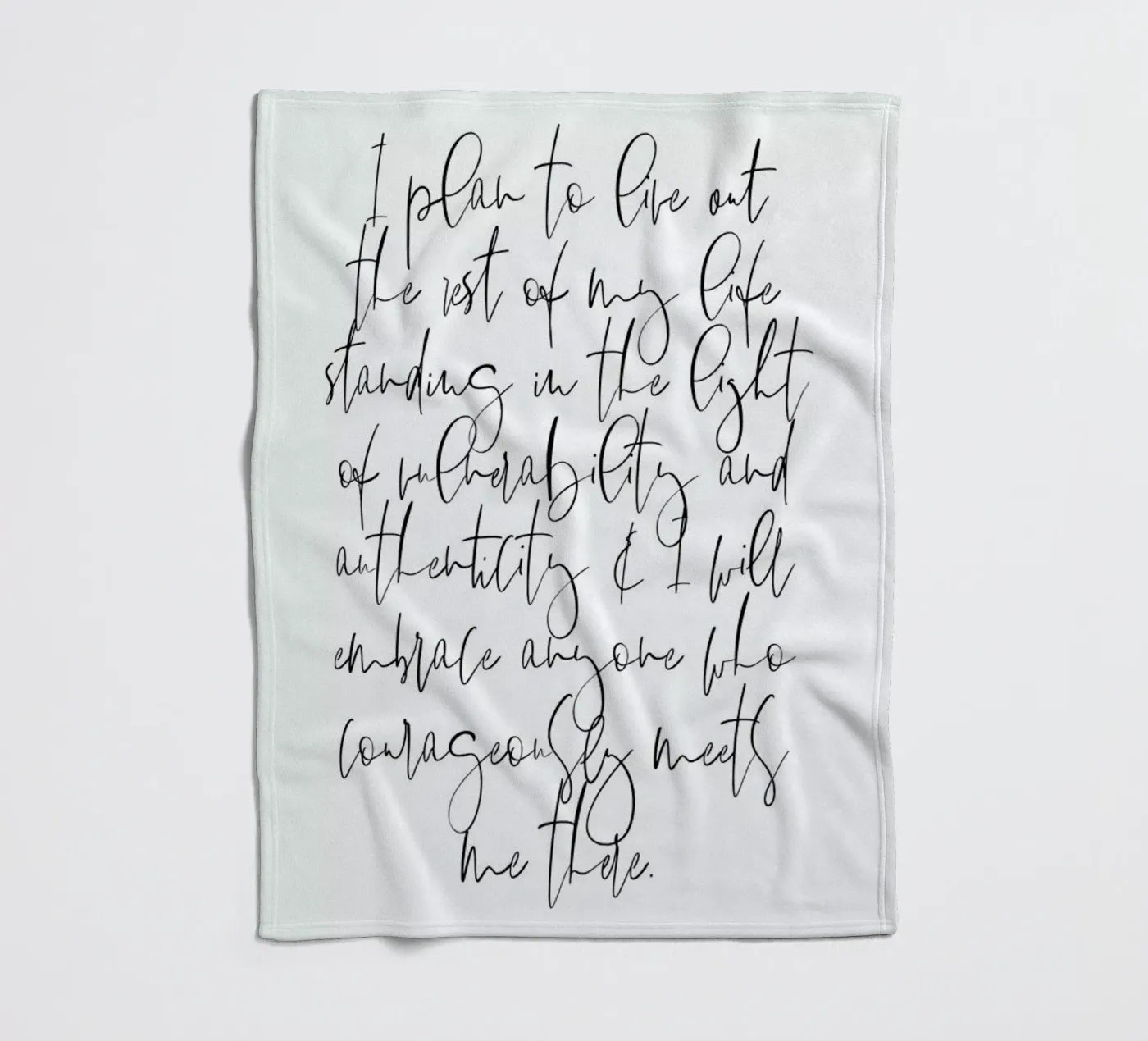 Authenticity Fleecedecke von Honeymoon Hotel