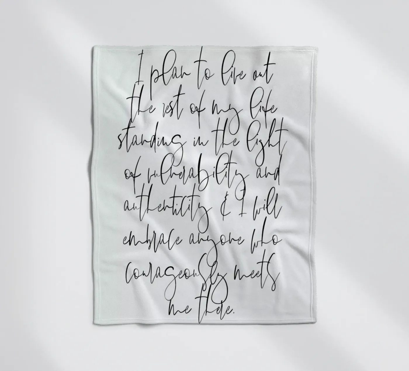 Authenticity fleecedeken van Honeymoon Hotel