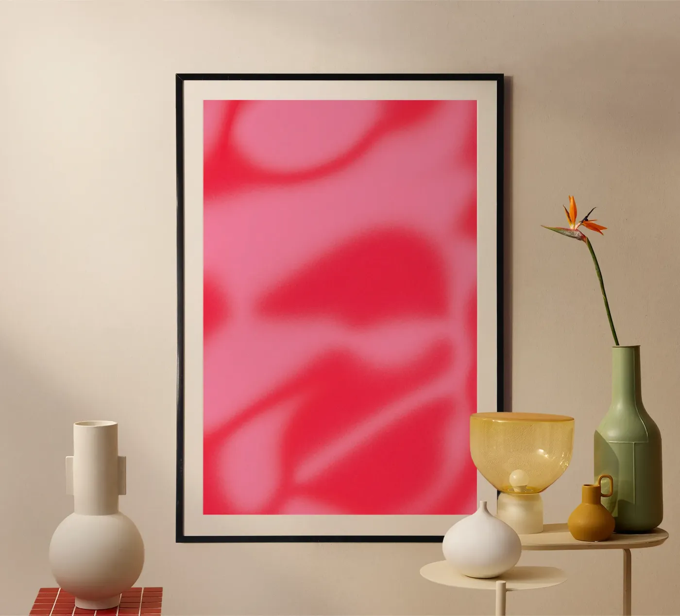 Aura "Cherry" Poster von The Wall Lab - by Zoé