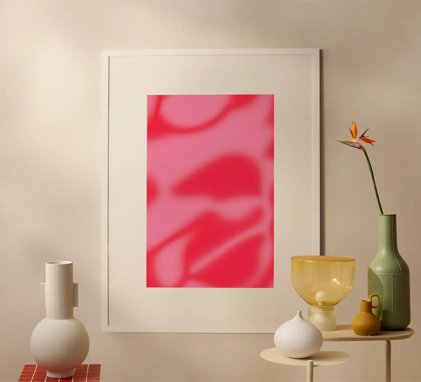 Aura "Cherry" Poster von The Wall Lab - by Zoé