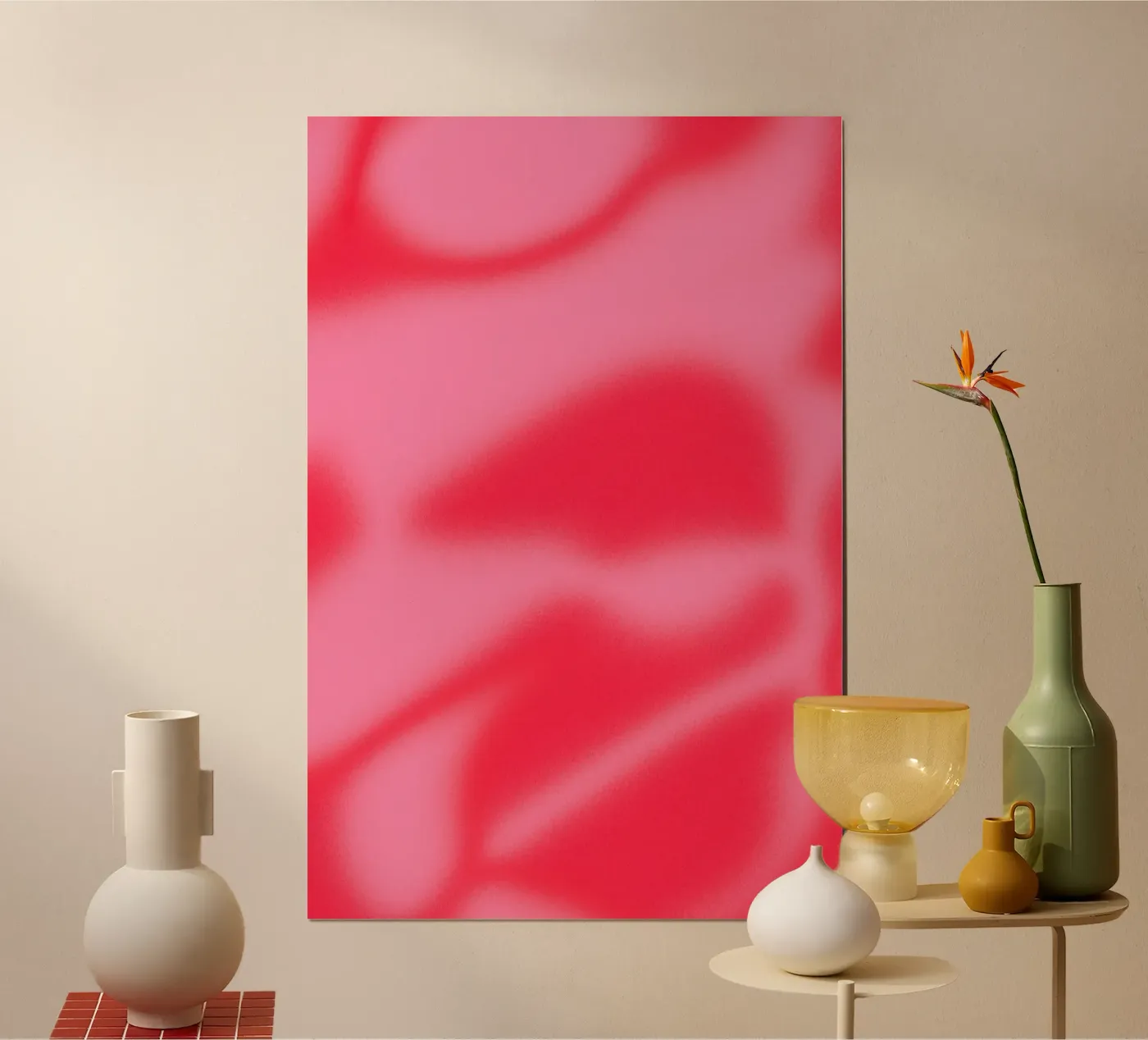 Aura "Cherry" Poster von The Wall Lab - by Zoé