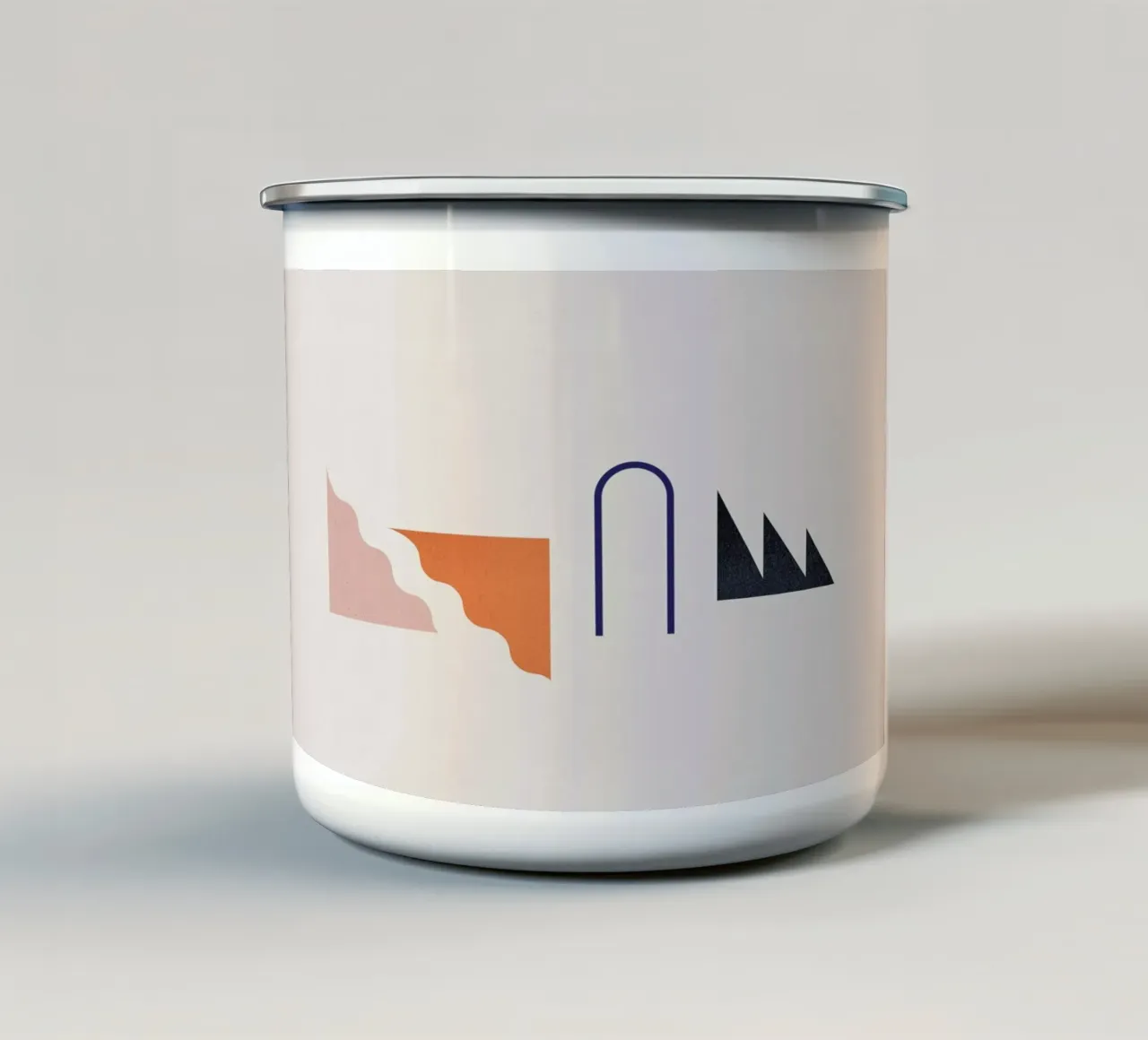 Even taza de esmalte de STUDIO LEEMO