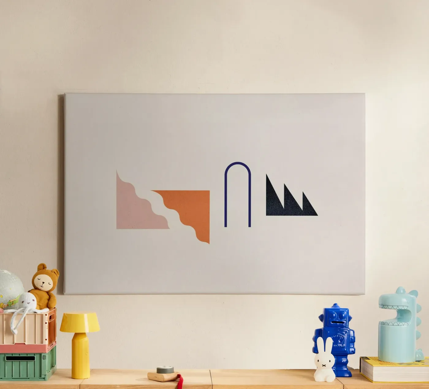 Even canvas van STUDIO LEEMO