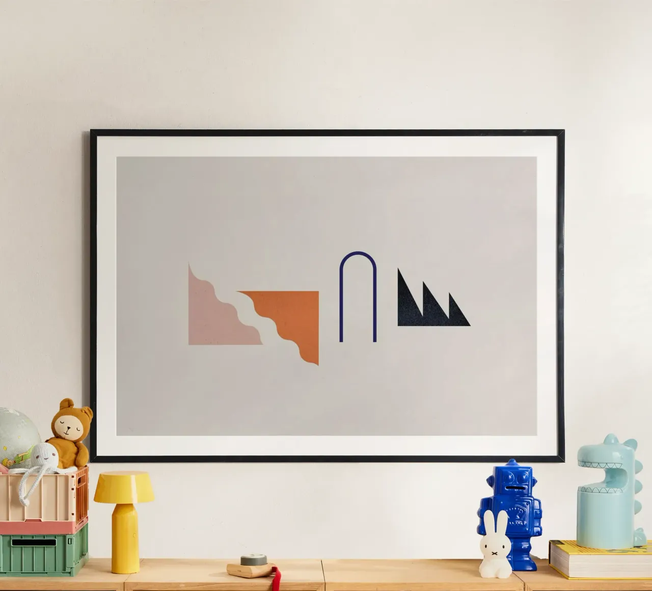 Even poster con telaio in legno da STUDIO LEEMO