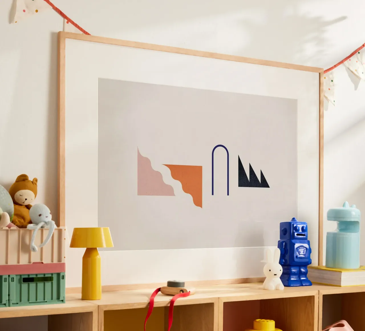 Even poster con telaio in legno da STUDIO LEEMO