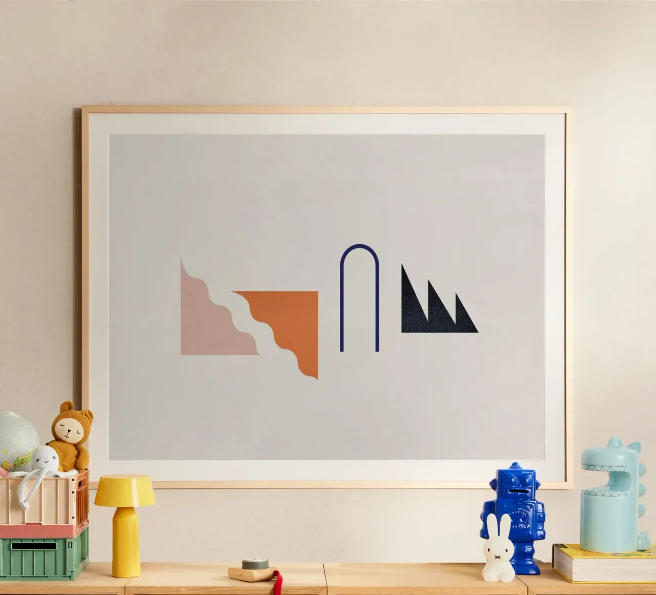 Even poster con telaio in legno da STUDIO LEEMO