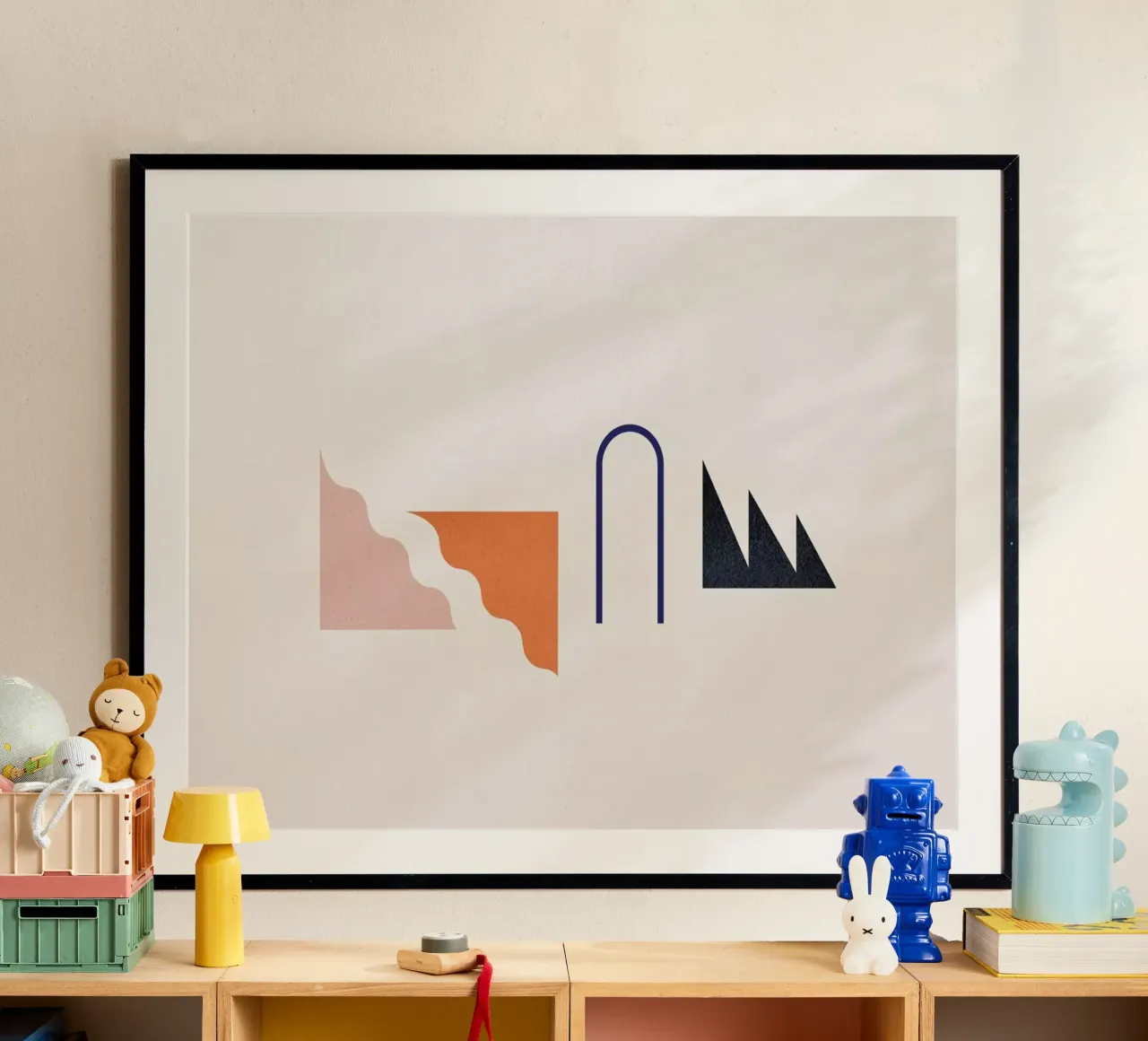 Even poster con telaio in legno da STUDIO LEEMO