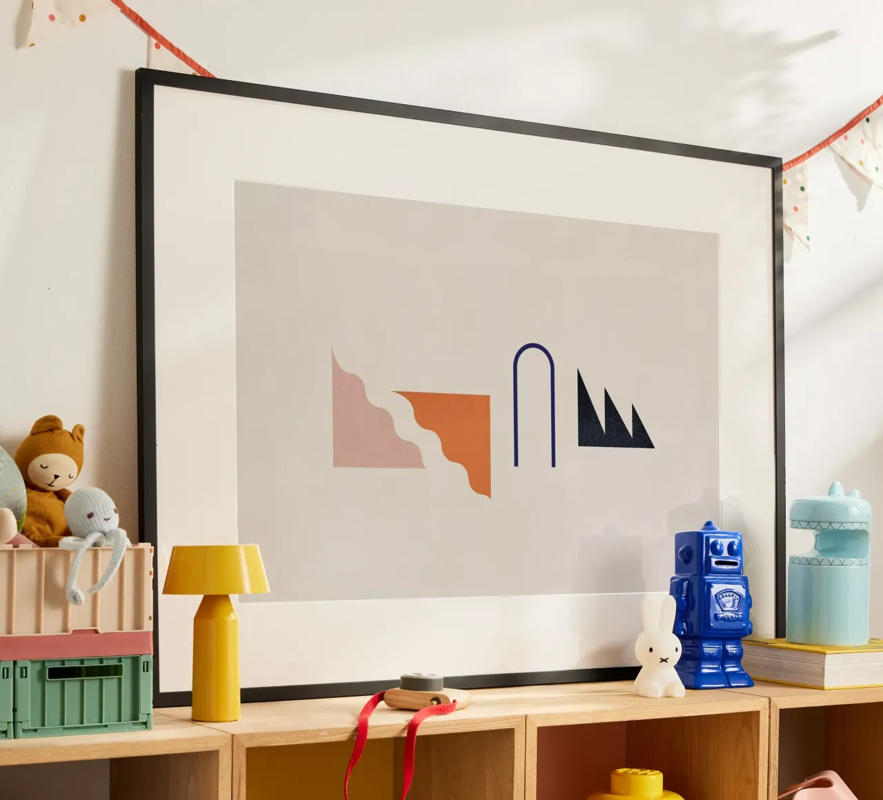 Even poster con telaio in legno da STUDIO LEEMO