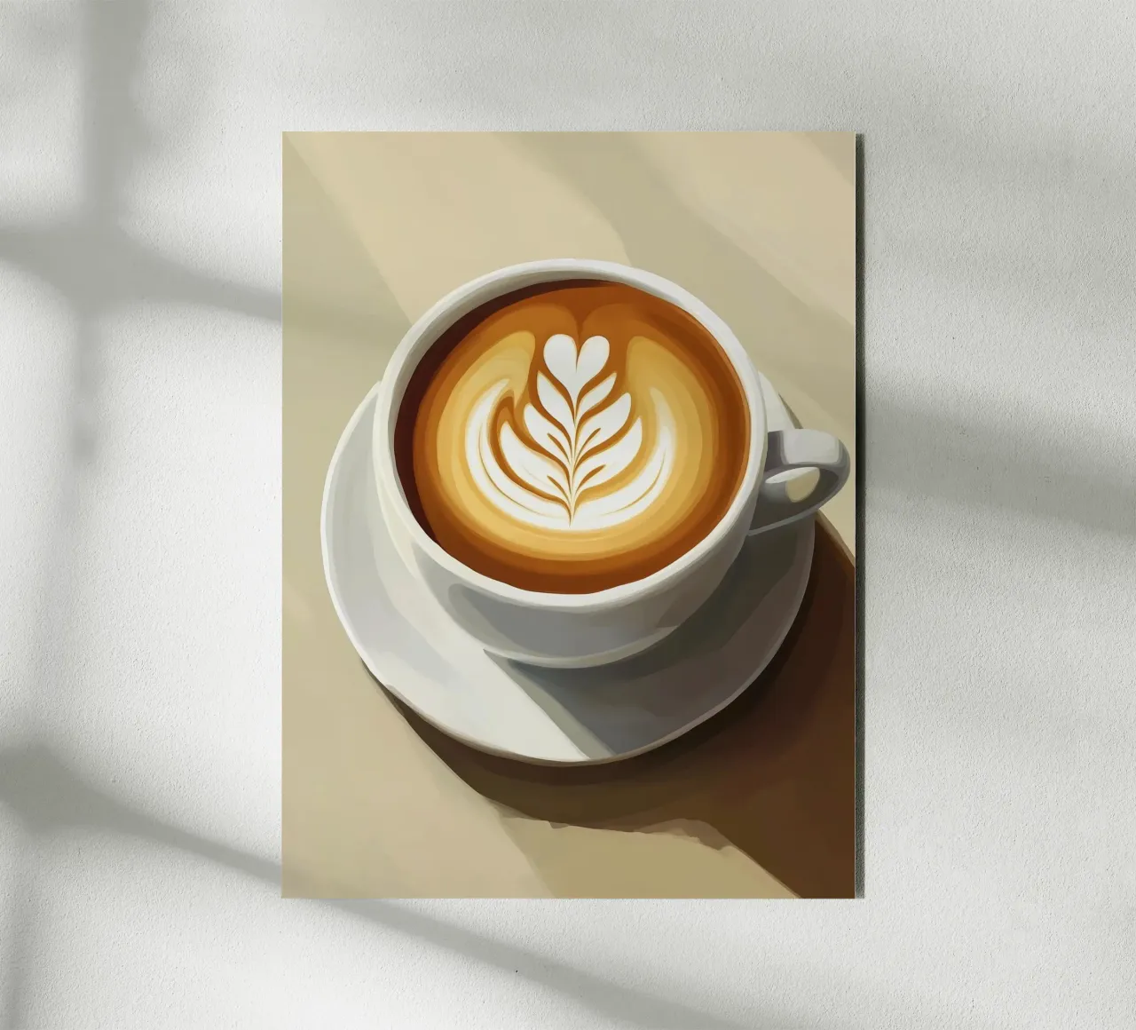 Tazza di caffellatte alluminio dibond da Spice & Style