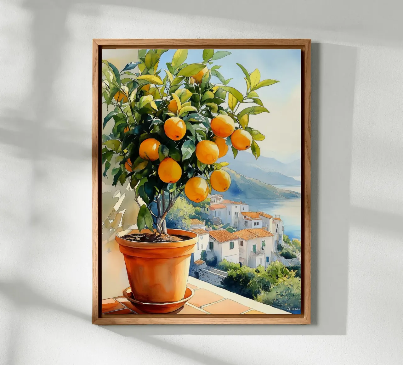 Arancio mediterraneo alluminio dibond da Spice & Style