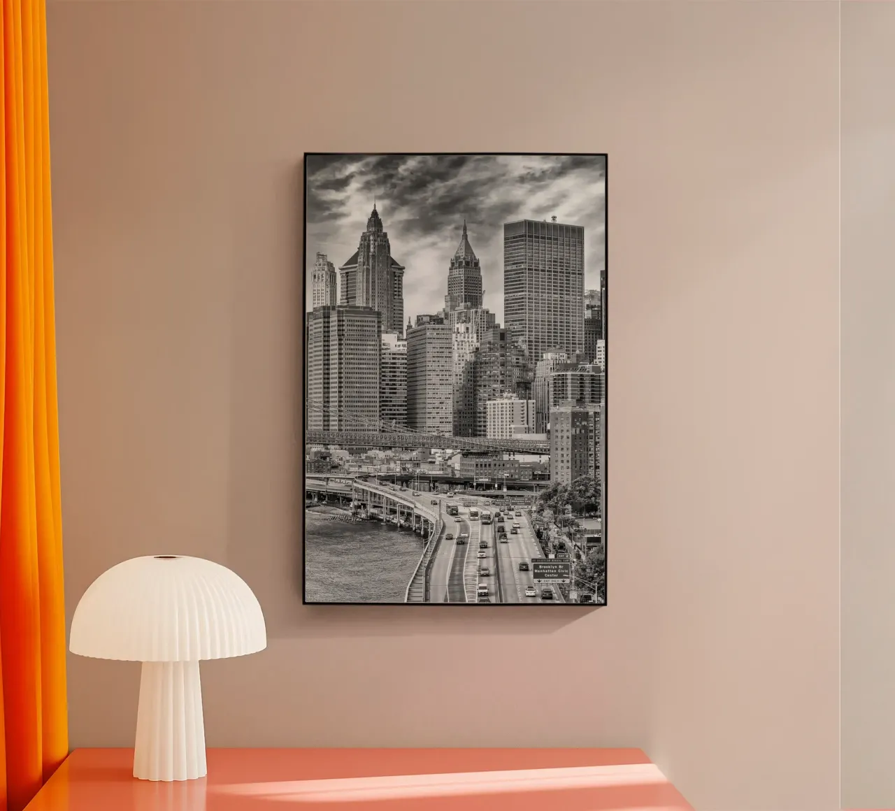 NYC Architecture | Monochrome metacrilato de Melanie Viola
