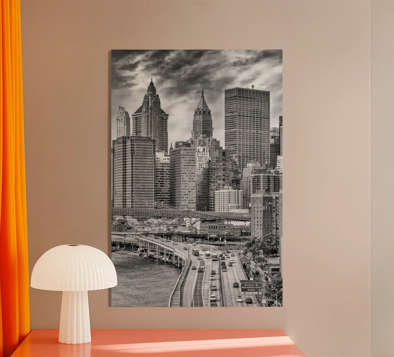 NYC Architecture | Monochrome metacrilato de Melanie Viola