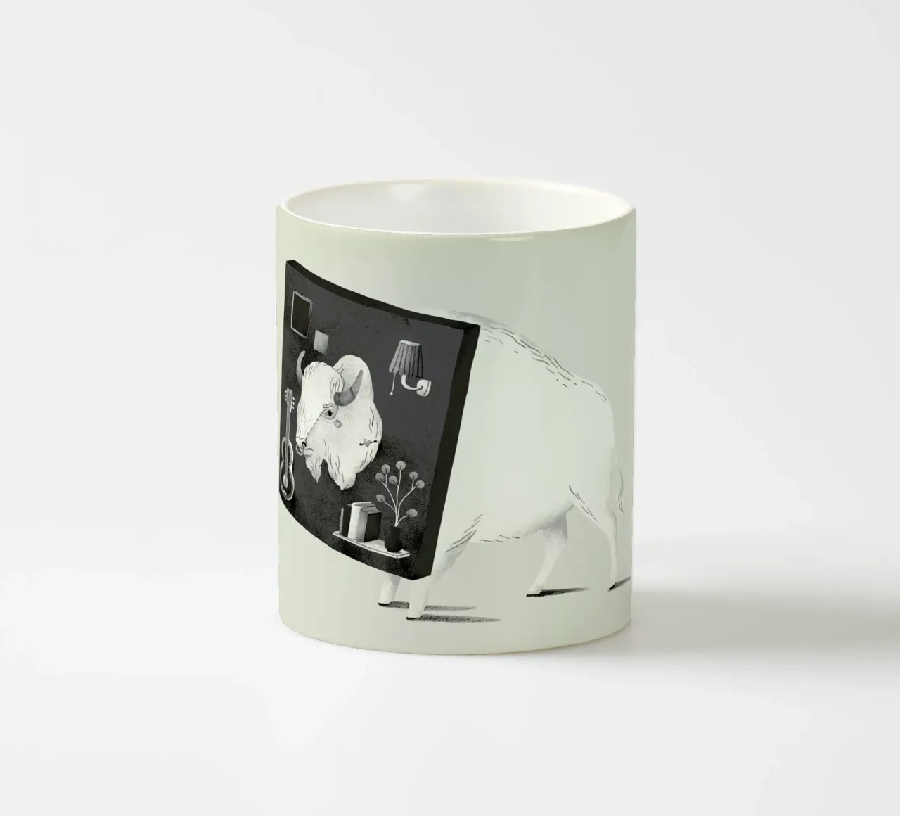 Not Amused tazza in ceramica da Jacques Maes