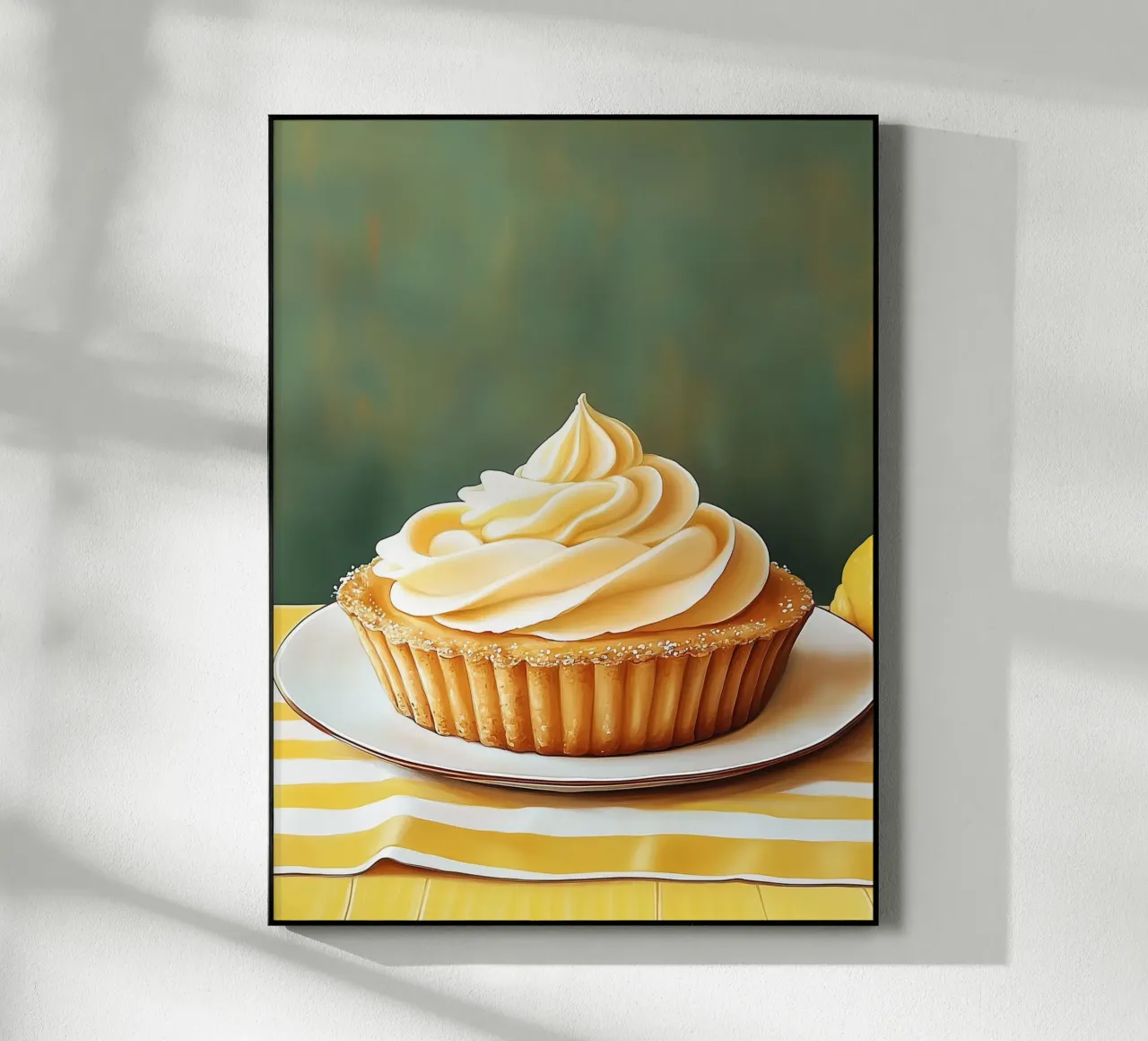 Crostata al limone plexiglass da Spice & Style