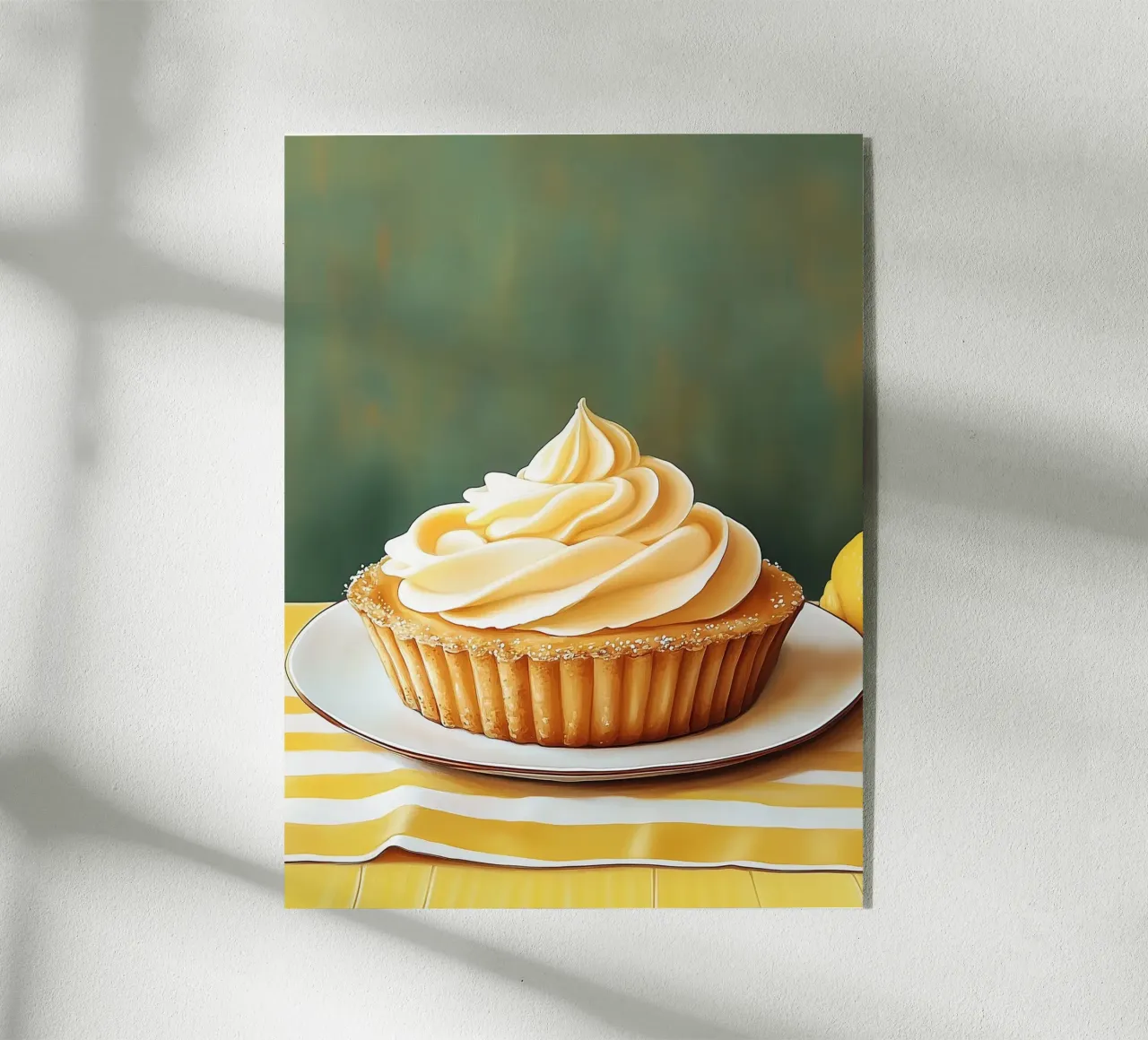 Crostata al limone plexiglass da Spice & Style
