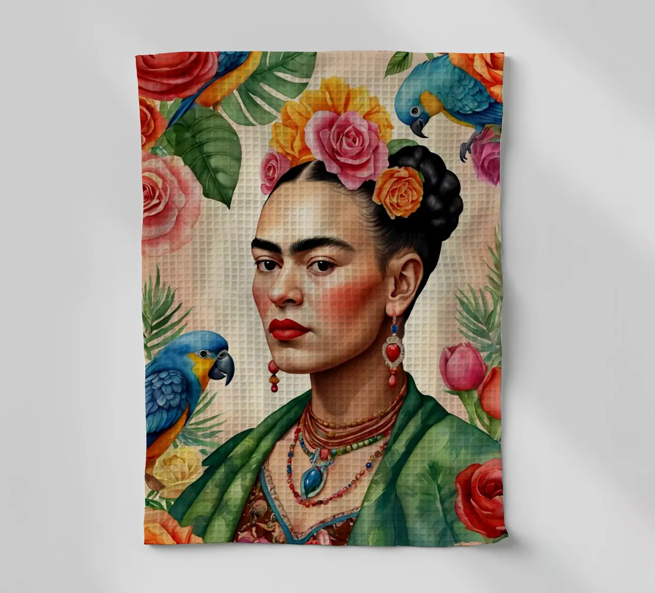 Frida Kahlo tea towel by 🎁 ARTVI-SHOP