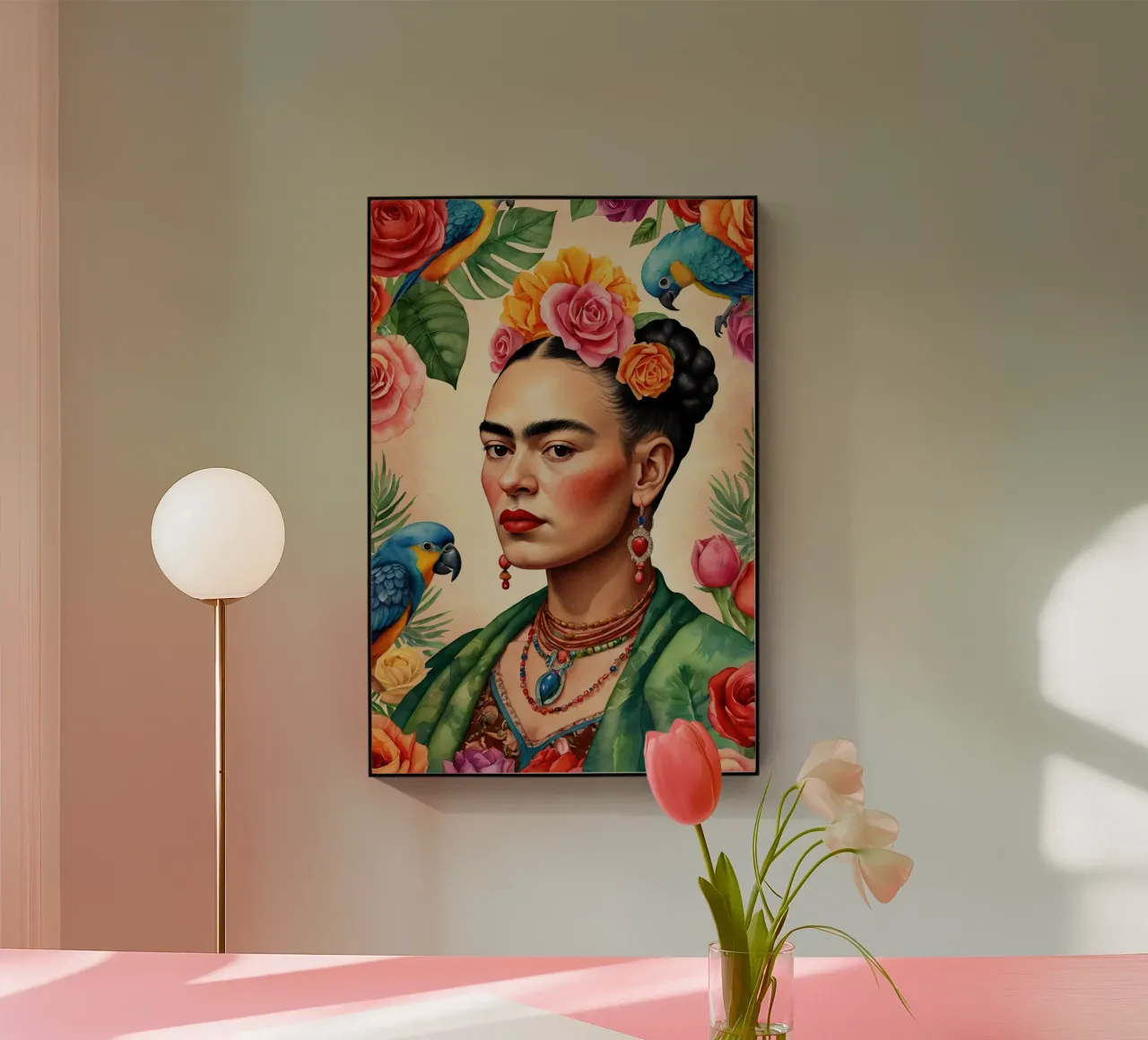 Frida Kahlo plexiglass da 🎁 NOBELART
