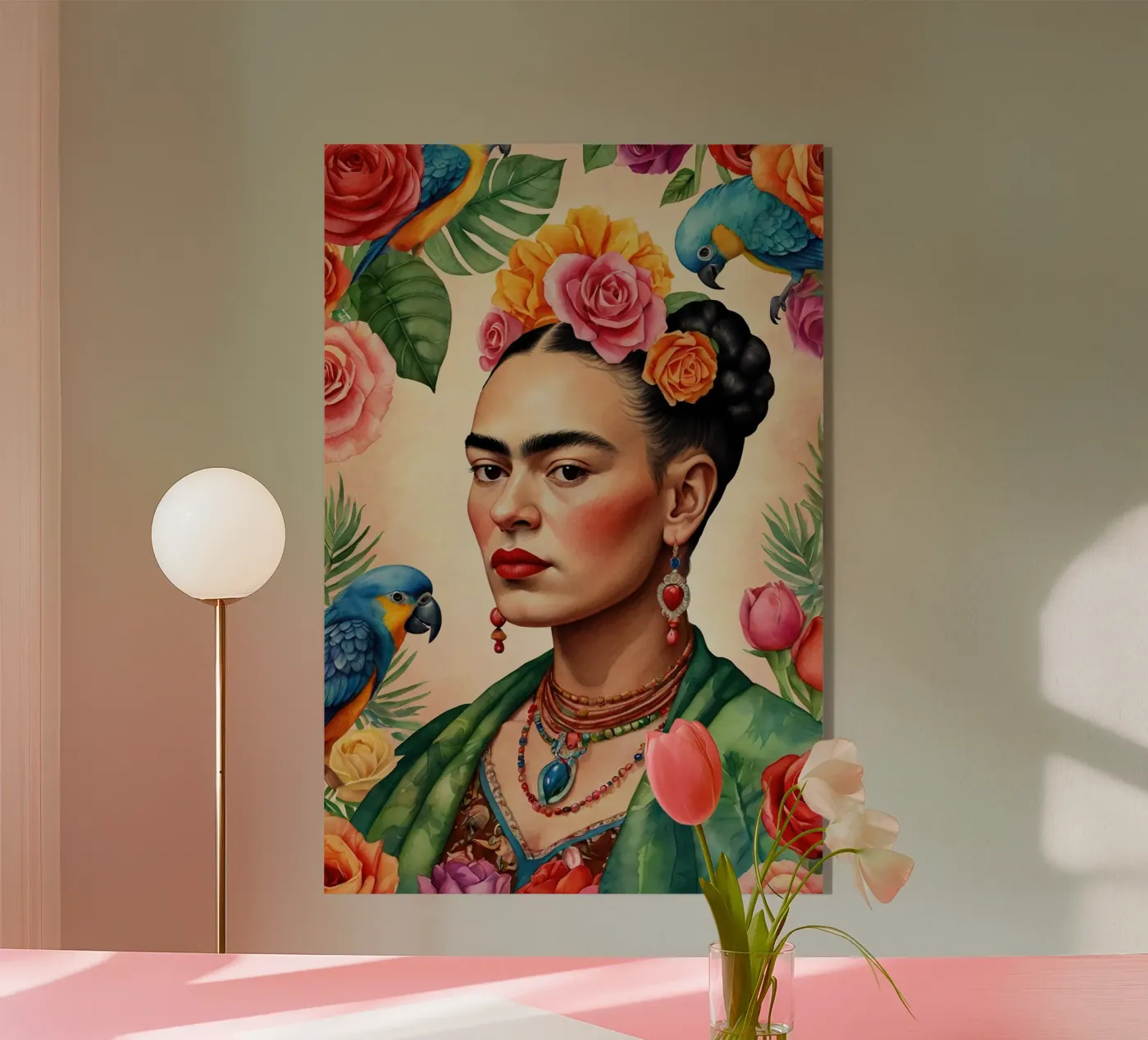Frida Kahlo plexiglass da 🎁 NOBELART