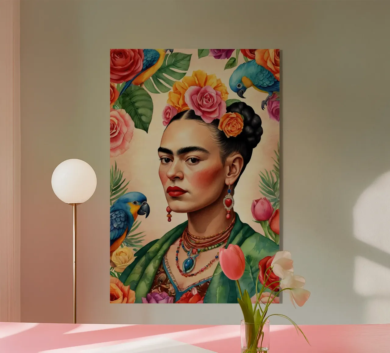 Frida Kahlo plexiglass da 🎁 NOBELART