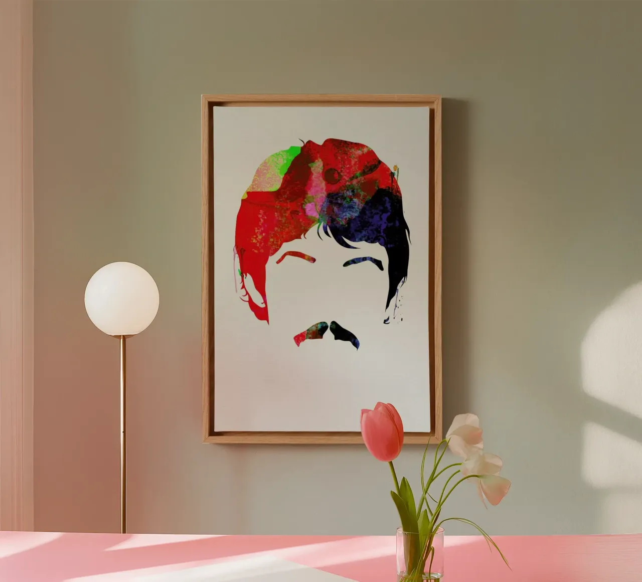 McCartney canvas met Baklijst van Naxart