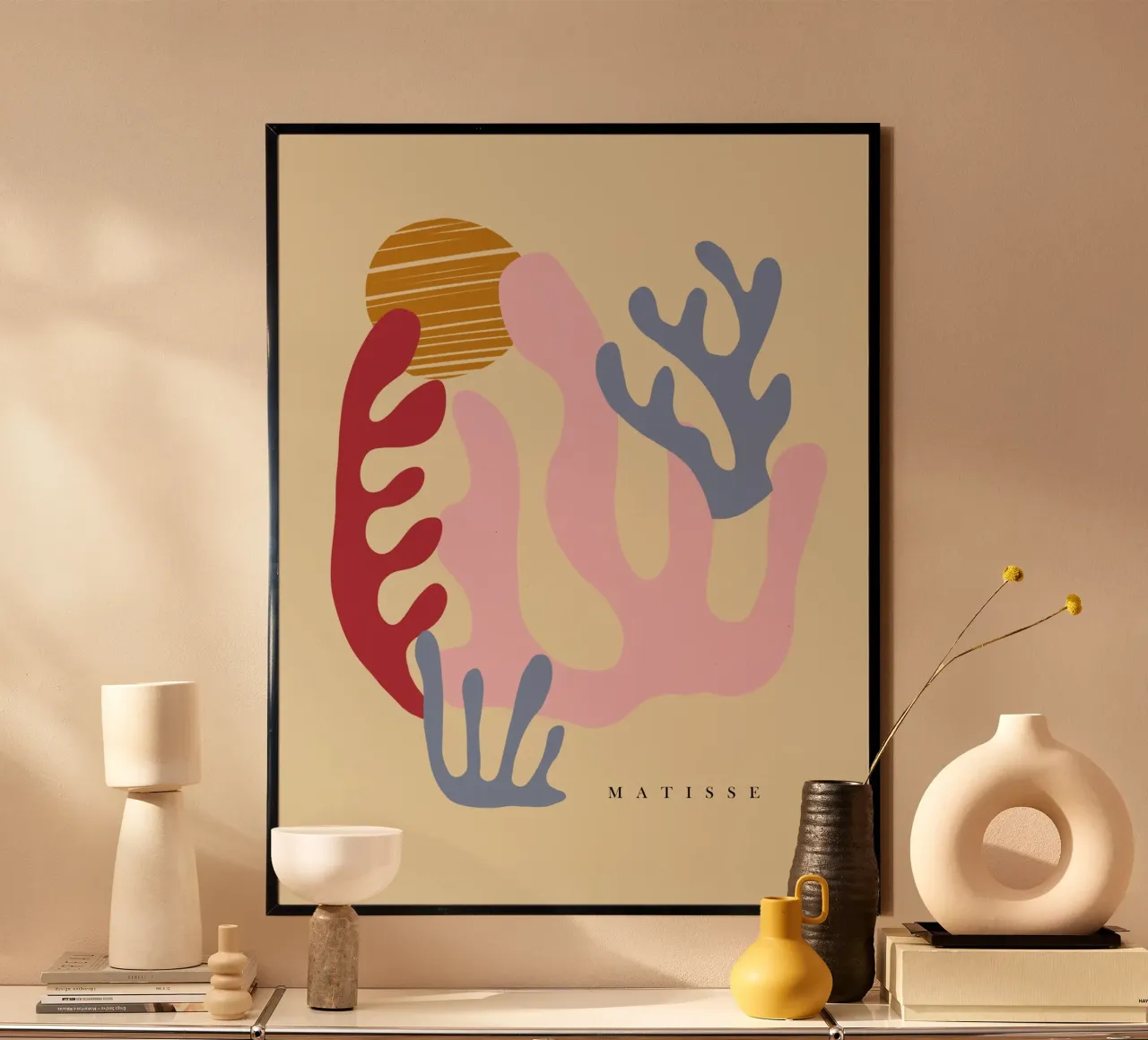 Forme di ritaglio di Matisse carta hahnemühle da Kim Hubball Studio