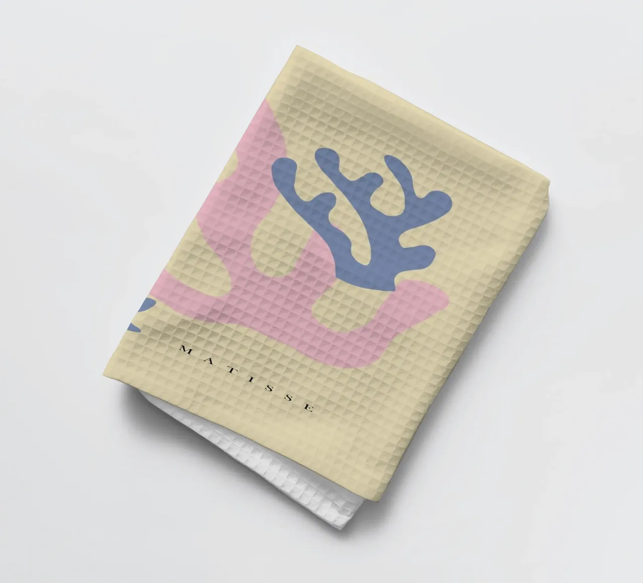Forme di ritaglio di Matisse canovaccio da cucina da Kim Hubball Studio