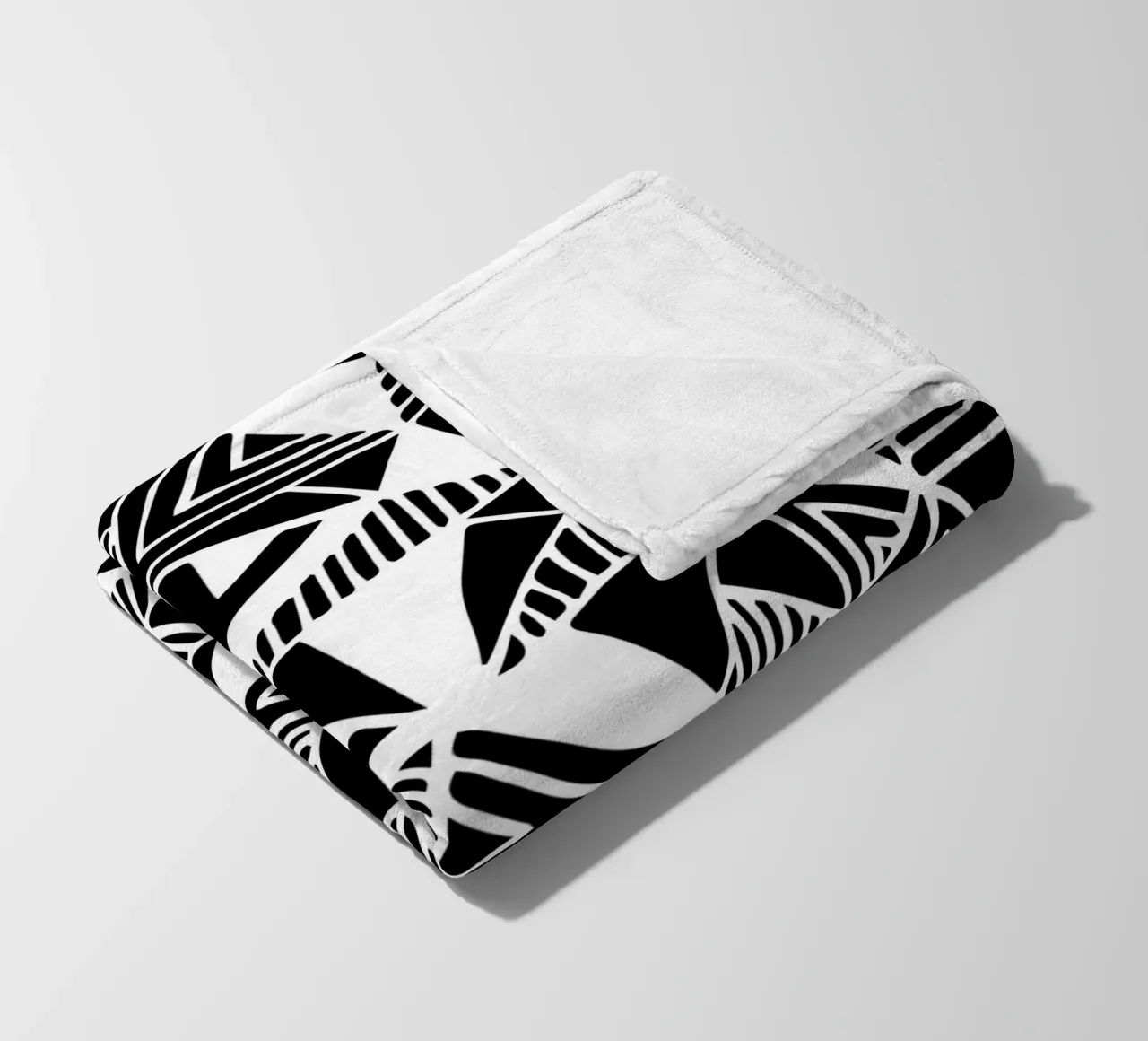 Jazzy Triangles Pattern coperta in pile da Kim Hubball Studio